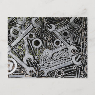 Nuts and Bolts Postcard