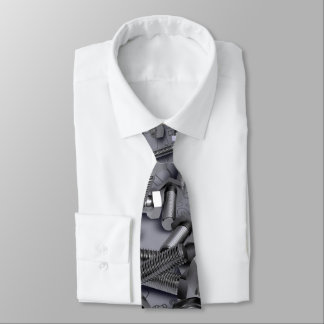 Nuts and Screws Construction Home Repair Necktie