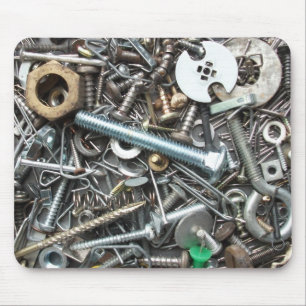 Nuts, Bolts, Nails and More Mousepad