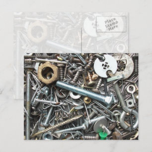 Nuts, Bolts, Nails and More Postcard