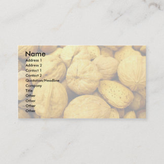 Nuts Business Cards 001