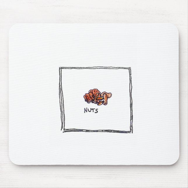 Nuts Mouse Mat (Front)