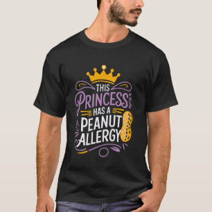 Nuts Peanut Allergy Food Allergy Awareness Month T-Shirt