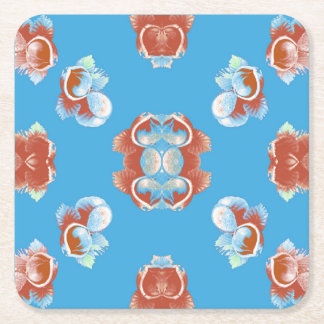 Nuts To You! Square Paper Coaster