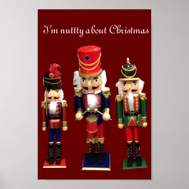 “Nutty about Chrstmas” Poster (Front)