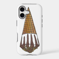 Nutty Buddy Chocolate Peanut Ice Cream Cone Case