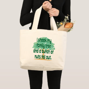 Nutty Family Large Tote Bag