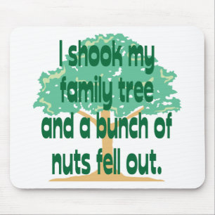 Nutty Family Mouse Mat