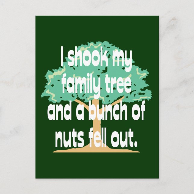 Nutty Family Postcard (Front)