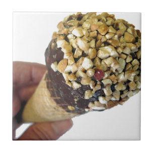 Nutty Ice Cream Cone Tile