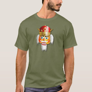 Nutty Nutcracker King Cartoon T-Shirt