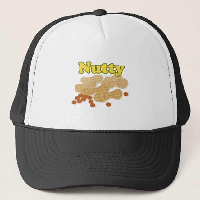 Nutty peanuts trucker hat (Front)