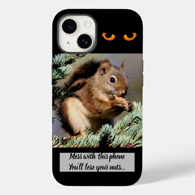 Nutty Squirrel  Case-Mate iPhone Case (Back)