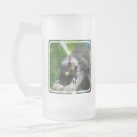 Nutty Squirrel Frosted Beer Mug