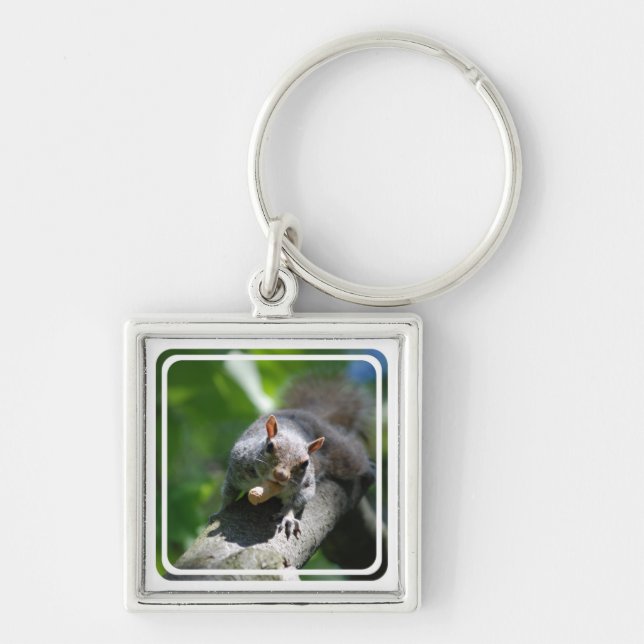 Nutty Squirrel Keychain (Front)