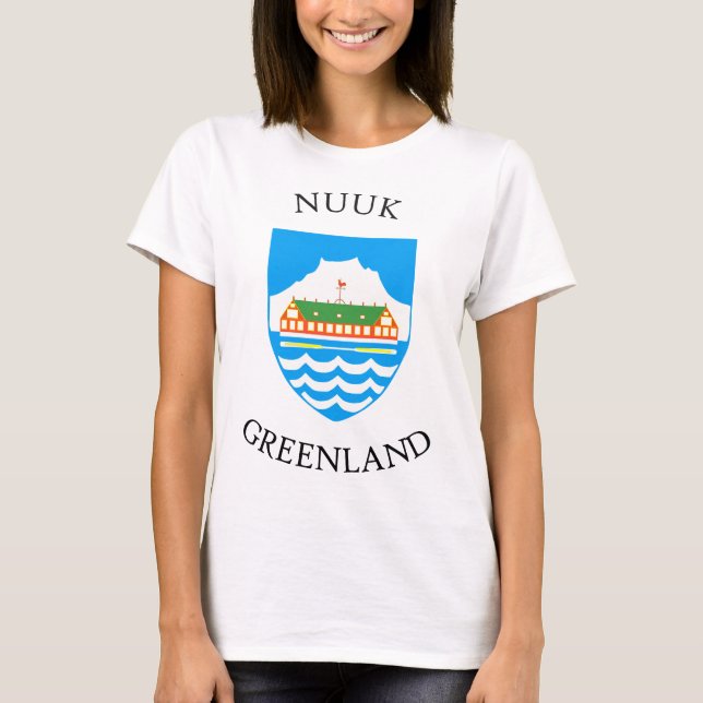 Nuuk coat of arms T-Shirt (Front)