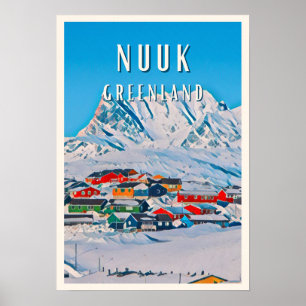 Nuuk, la ville polaire aux paysages époustouflants poster