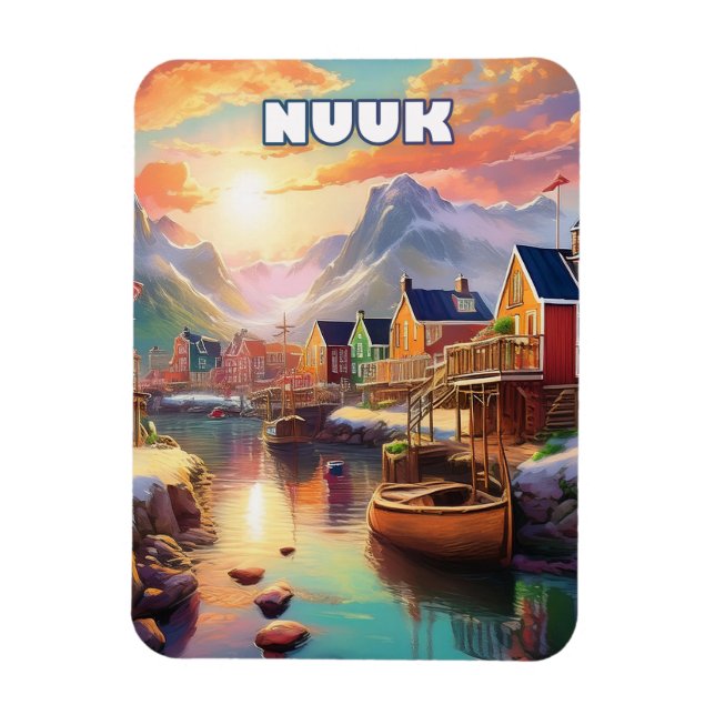 Nuuk, pearl of the Arctic Magnet (Vertical)
