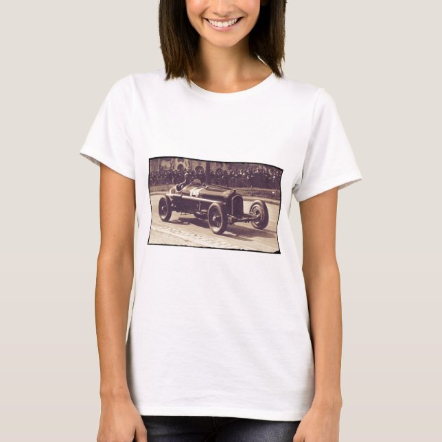 Nuvolari at the 1935 Grand Prix de Pau T-Shirt (Front)