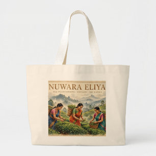 Nuwara Eliya Ceylon Tea Tote Bag - Sri Lanka .