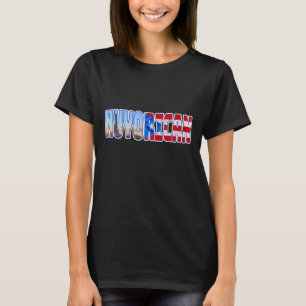 Nuyorican New York Puerto Rico Rican Flag Taino Bo T-Shirt