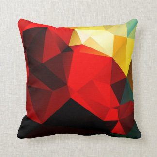 NUZV • Multicolored Polygonal Pillow
