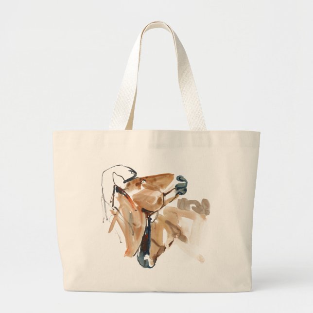 Nuzzle Large Tote Bag (Front)