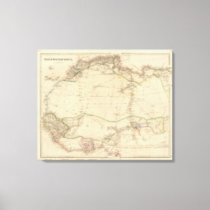 NW Africa Canvas Print