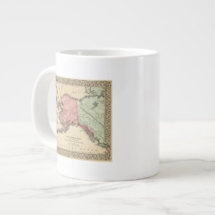 NW America Map by Mitchell Large Coffee Mug