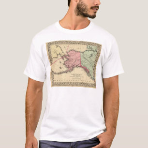 NW America Map by Mitchell T-Shirt