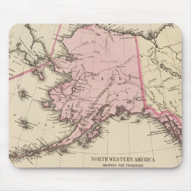 NW America Mouse Mat (Front)