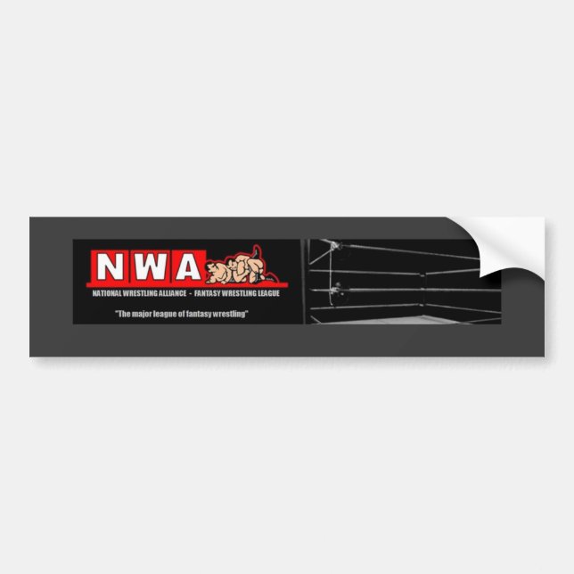 NWA Fantasy bumper sticker (Front)