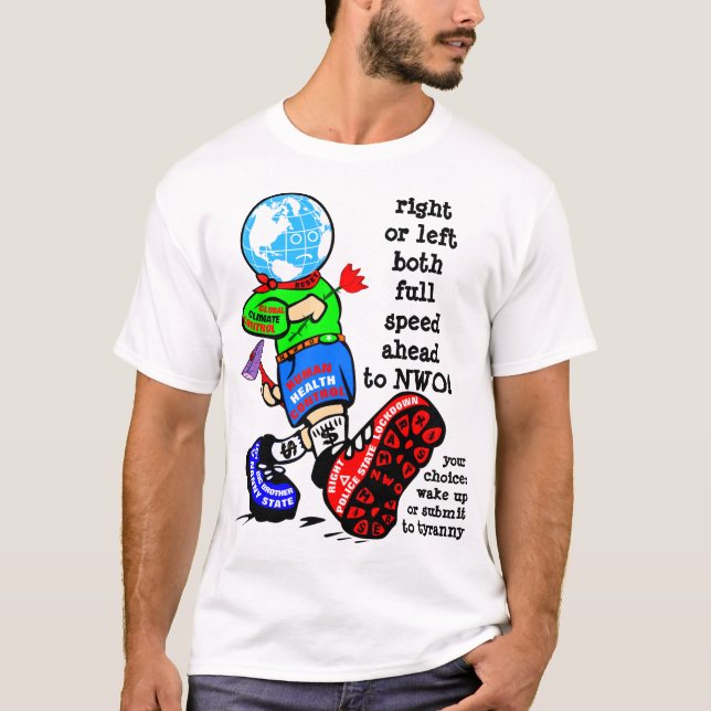 NWO boots (light) T-Shirt (Front)