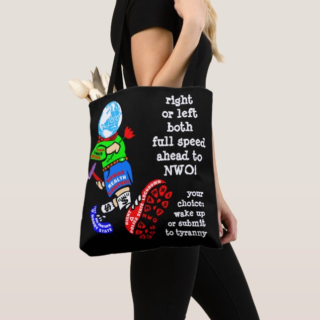 NWO boots Tote Bag (Close Up)