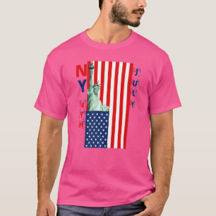 Ny American Patriot Independant Day 4 Th July T-Shirt