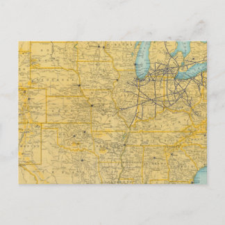 NY Central Lines Postcard