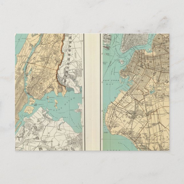 NY City, Brooklyn Postcard (Front)