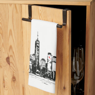 NY Cityscape Kitchen Towel