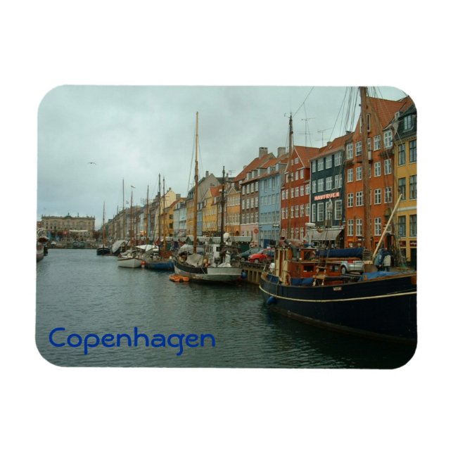 Ny Haven - Copenhagen Magnet (Horizontal)