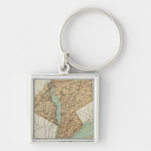 NY, Kings, Queens, Richmond, Rockland Key Ring