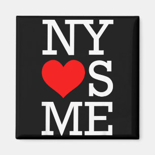 Ny Loves Me Funny I Heart New York Magnet