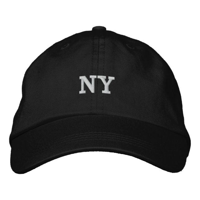 NY New York City Embroidered Hat (Front)