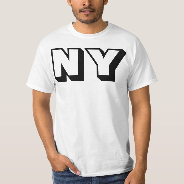 NY (New York) Style 2 T-Shirt (Front)