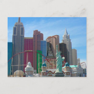 ny ny las vegas postcard