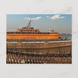 NY, NY - The Staten Island Ferry Postcard
