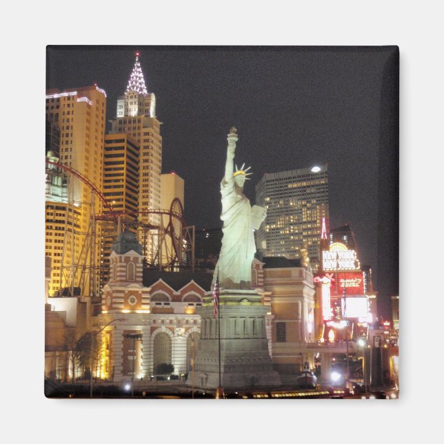 NY, NY - Vegas Magnet (Front)