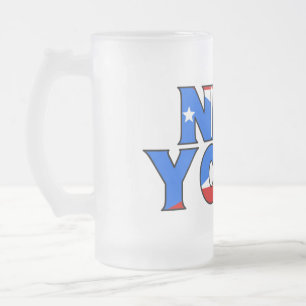 NY - PR Frosted Mug