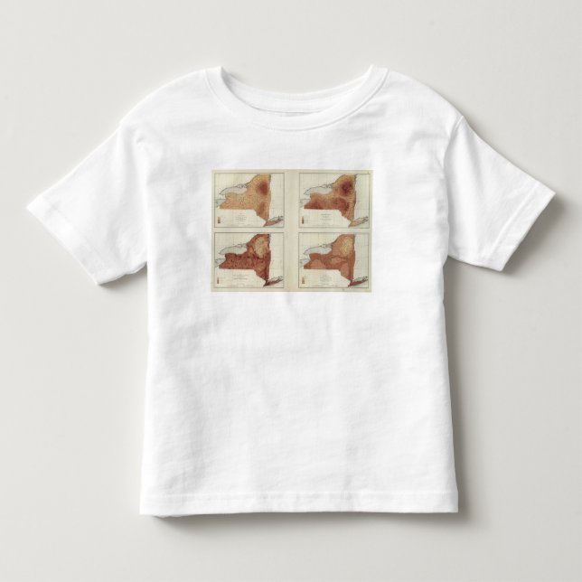 NY rainfall, population, elevation, temperature Toddler T-Shirt (Front)