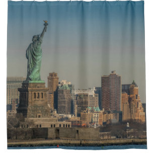 NY Skyline Shower Curtain