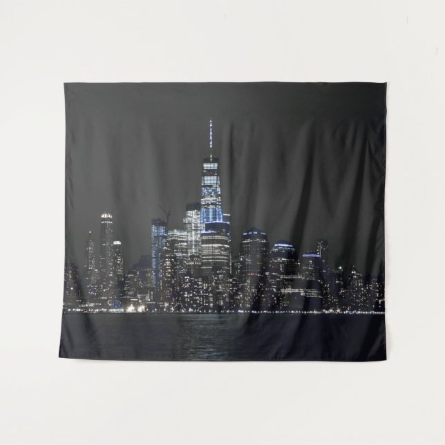 NY Skyline Tapestry (Front (Horizontal))
